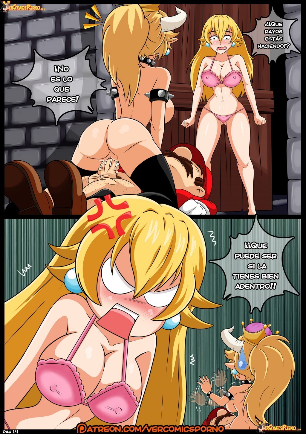 Mario anime porno